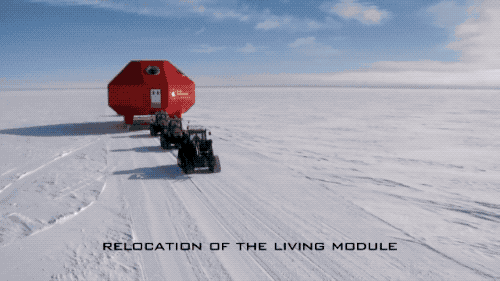 盖在南极的史上最抗冻房屋 装修豪华还可随时移动